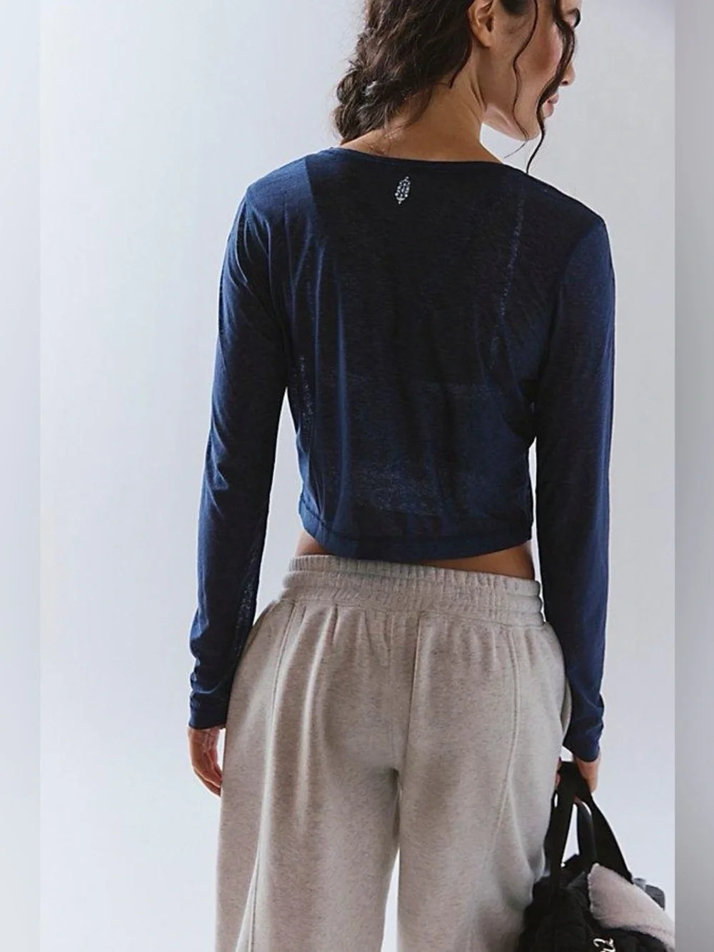 NWT! FP Free People Movement Sheer Pop Henley Sz Small & Medium